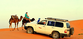 Desierto del Sahara y 4 * 4 turística
